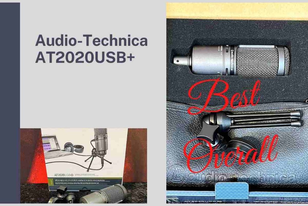 Audio-Technica AT2020USB+ - Best USB Mic for Zoom
