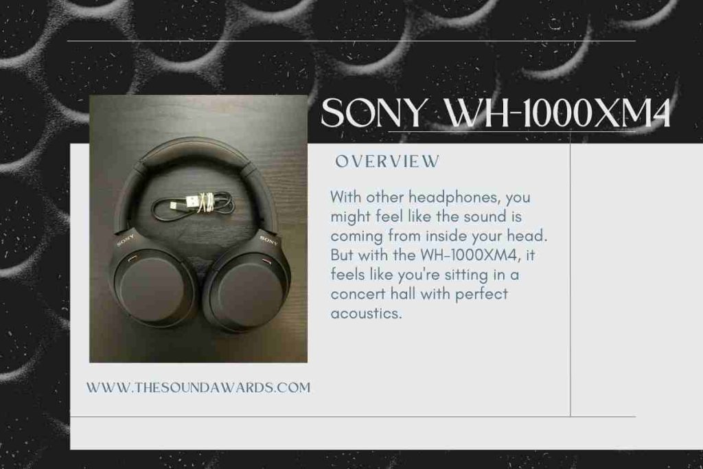Noise Cancelling Headphones with the Best Soundstage Sony WH-1000XM4