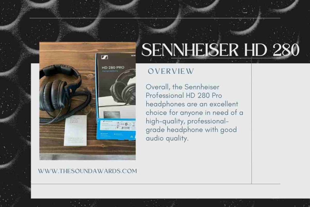 Sennheiser HD 280 PRO Instrument Seperation