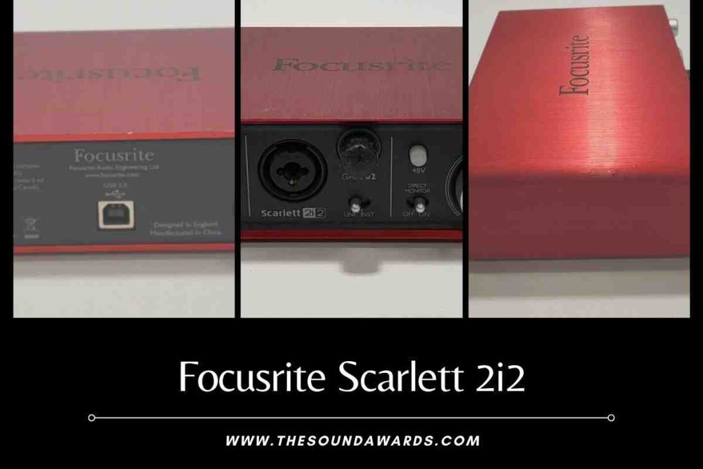 Focusrite Scarlett 2i2 - Best for Streaming
